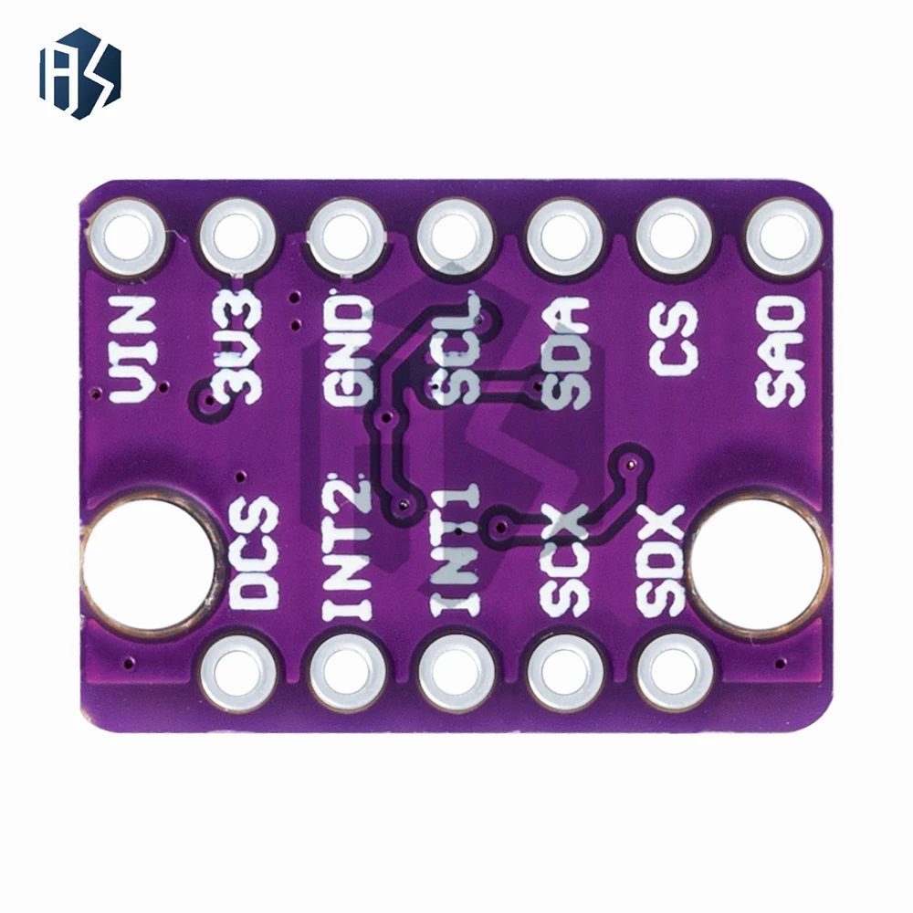 ‌1-20pcs LSM6DS3 6-Axis IMU Breakout Board – 3D Accelerometer, Gyroscope & Embedded Temperature Sensor with SPI/I2C Interface Zpaxo