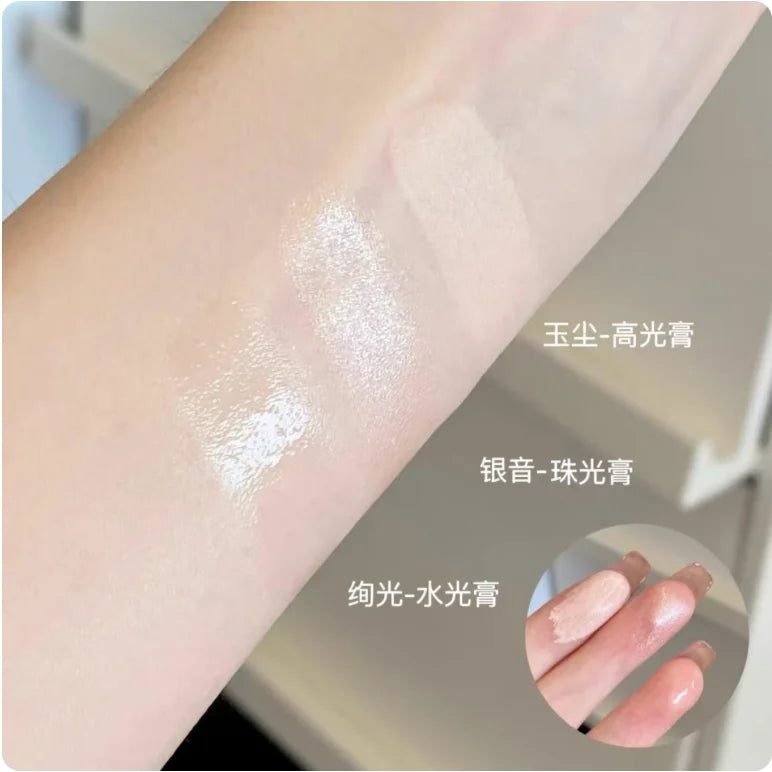 RED CHAMBER TRI MULTI-PURPOSE HIGHLIGHTER Palette Natural Brightening Zpaxo