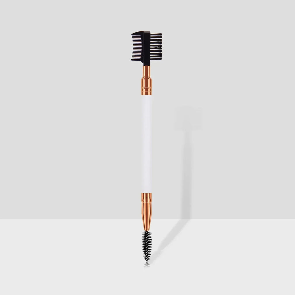 Double Ended Wood Handle Eyebrow Brush Eyelash 1 Professional Makeup