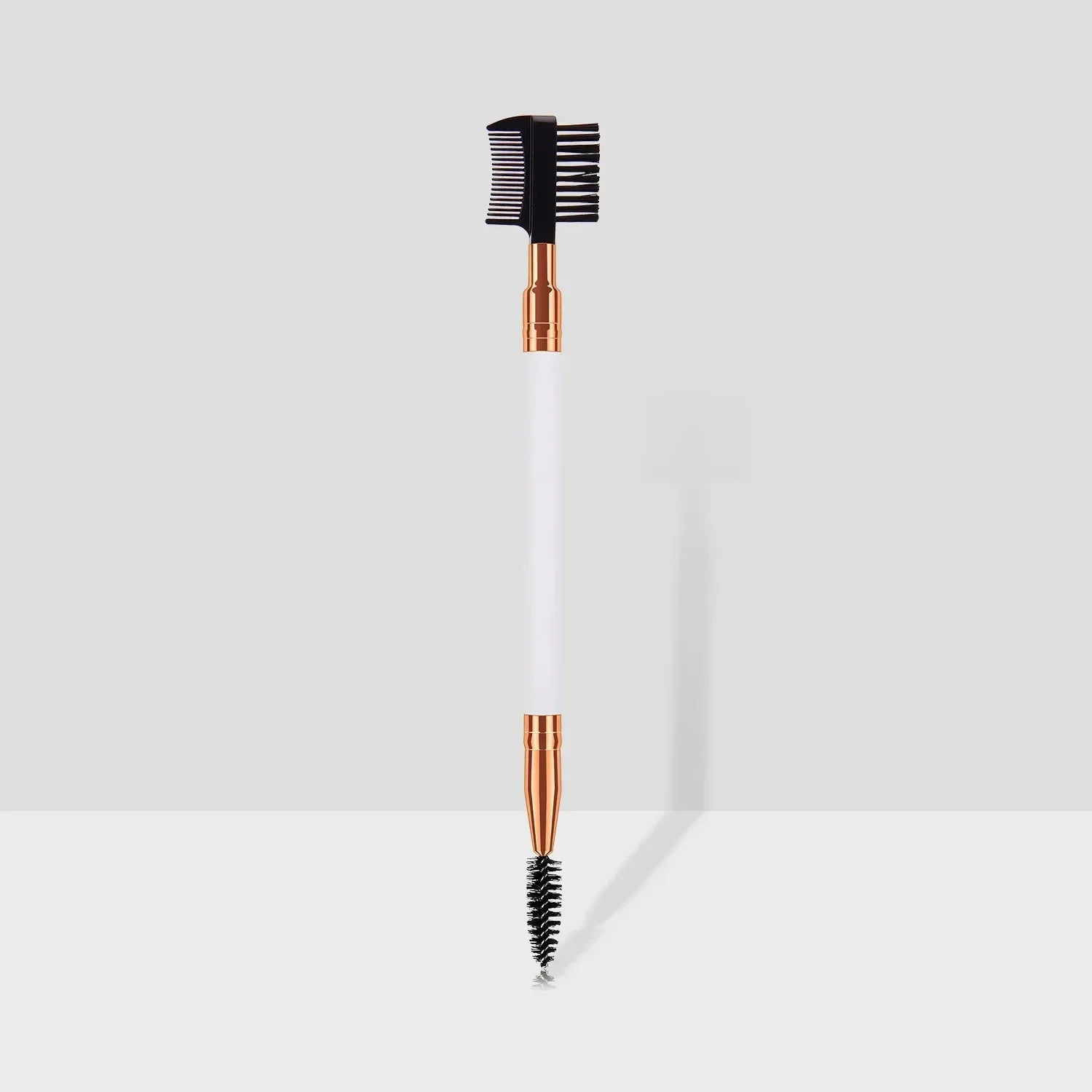 Double Ended Wood Handle Eyebrow Brush Eyelash 1 Professional Makeup
