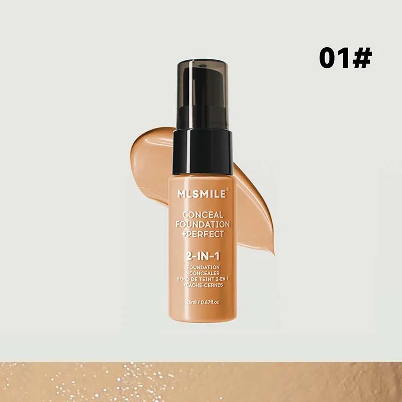 Face Foundation Cream Waterproof Long-lasting Oil-control Matte BB