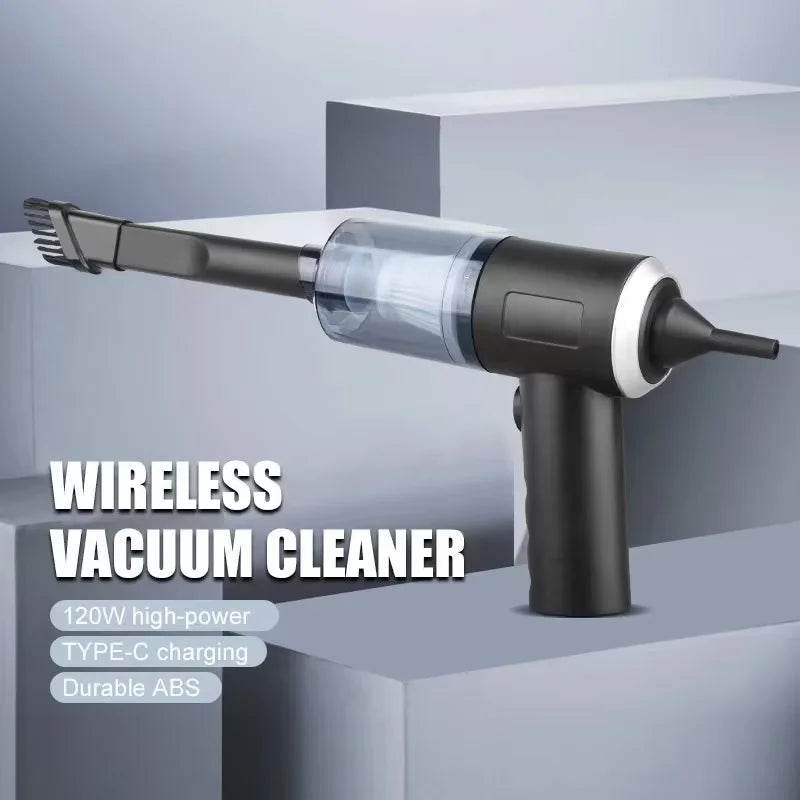 Car Wireless Vacuum Cleaner Handheld High-Power Vacuum Cleaner Portable Car Home Dry And Wet Vacuum Cleaner Zpaxo