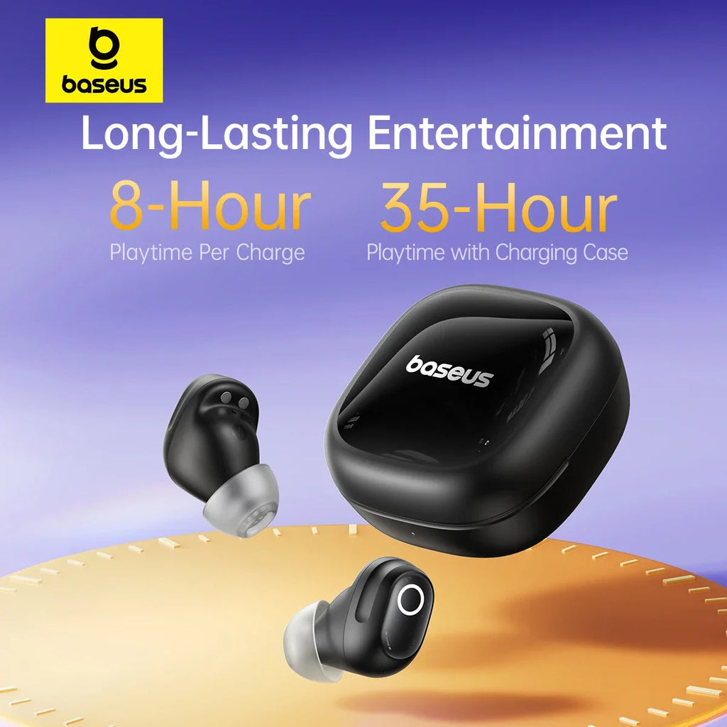 Baseus Bass BD1 Wireless Earphones Bluetooth 5 4 Mini Bean Earbuds