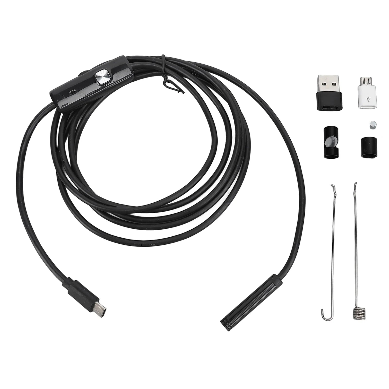 Industrial Borescope Camera Flexible 2MP Diameter 2m Cable C USB