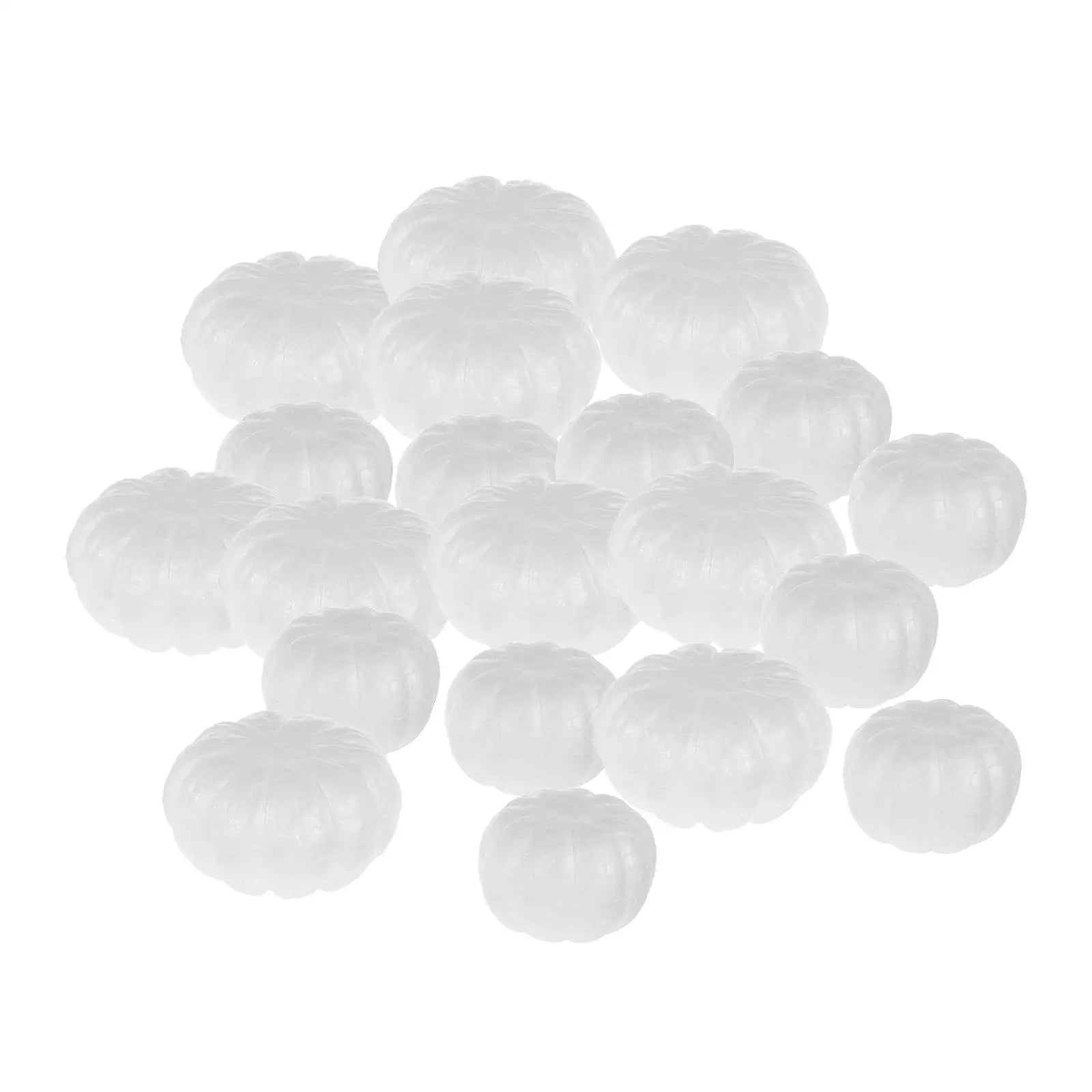 Halloween Foam Pumpkins – Artificial Fall Décor & DIY Props Foam Pumpkin Decor Zpaxo Style D
