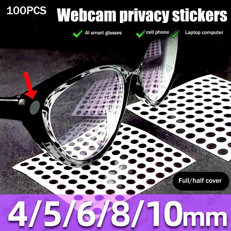 Black Light-blocking Stickers VR Glasses AI Intelligent Glasser
