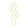 Honeycomb Design Plant Trellis Plastic Support Potted Vines Garden