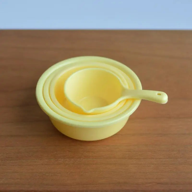 ▶1 Set 1/6 1/12 Dollhouse Miniature Simulation Plastic Basin Water Scoop Model Doll House Kitchen Accessories Toy Zpaxo A6