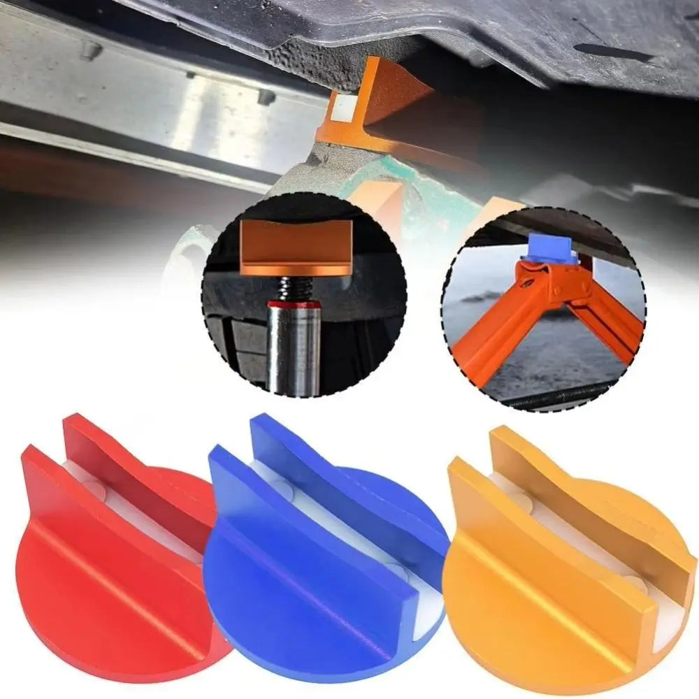 Aluminum Alloy Magnetic Car Jack Adapter Grooved Design Large Slotted Zpaxo