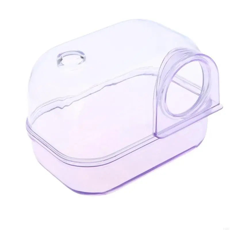 Pet Hamster Potty Sand Bath Large Cage Accessories Easy Clean No
