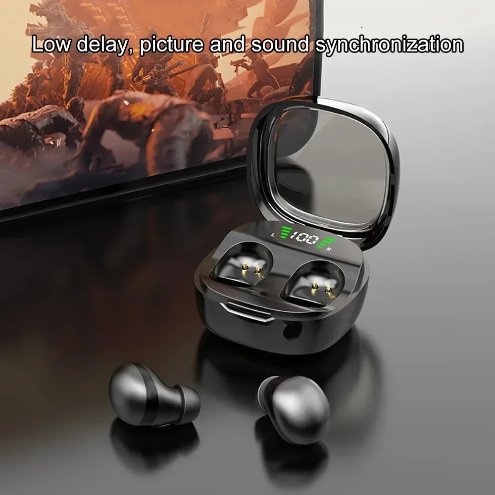 KEBIDUMEI Invisable Mini Earphones Bluetooth 5 3 Headphones Touch
