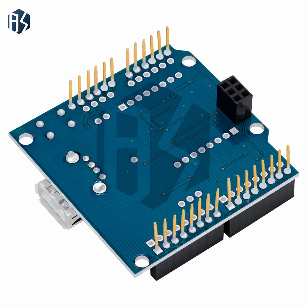 ‌USB Host Shield 2.0 for Arduino UN-O/MEGA, ESP32, & Android AOA OTG-Compatible Module (USB 2.0, SPI Interface) |HID Integratio Zpaxo