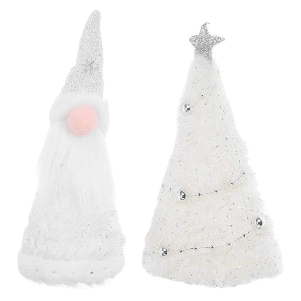 Gnomes Christmas Tree Decoration No-face Holiday Treetop Ornaments