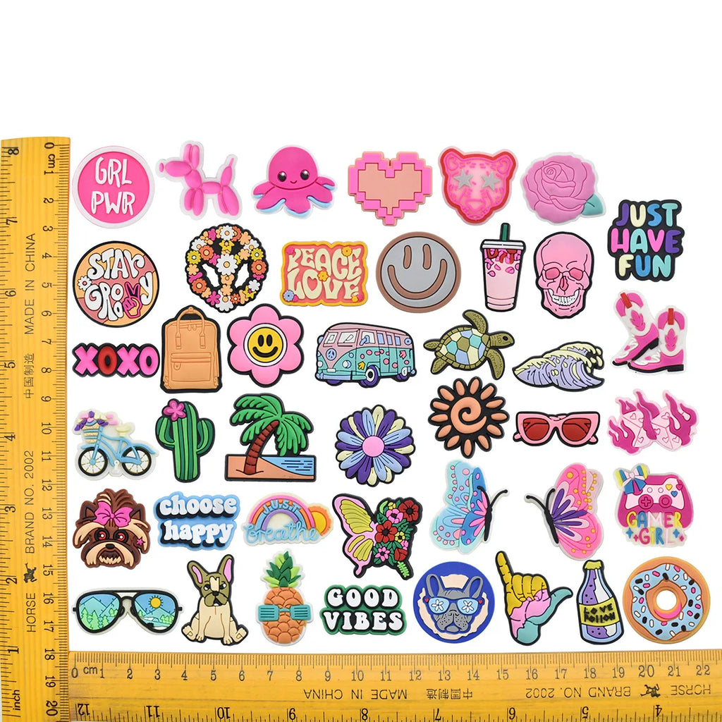 Summer Drink Ice Cream Shoe Charms Crocs Accessories Clogs Bubble Zpaxo