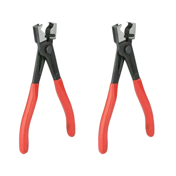 R-Type Hose Clamp Crimping Pliers – Car Water & Oil Pipe Tool Hose Clamp Plier Zpaxo 2PCS