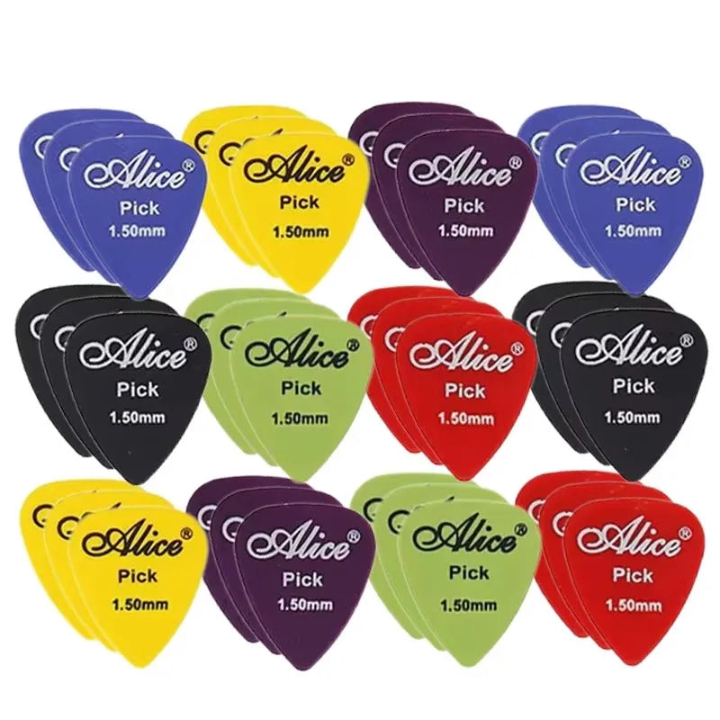 Guitar Picks Set 10/50/90 Pcs – Mixed Thickness 0.58–1.5mm