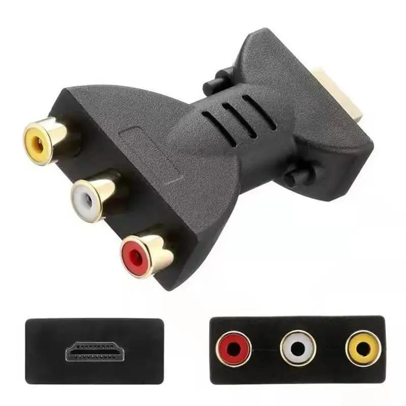 Full HD 1080P RCA AV To HDMI-compatible Portable Composite Adapter Converter Audio Cable HDTV TO AV With USB Cable For HD TV BOX Zpaxo HDMI to AV