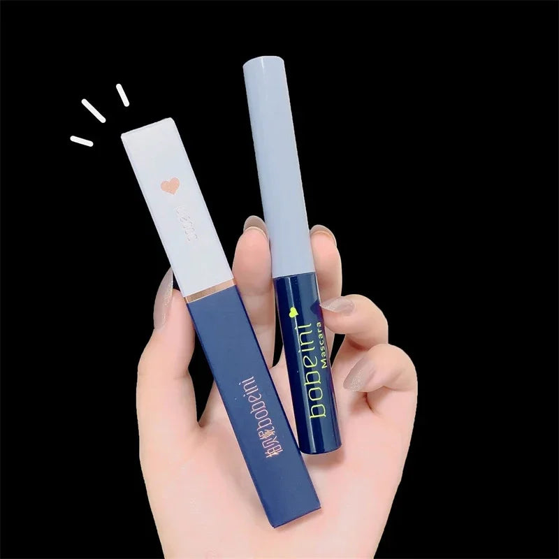 Silk Fiber Matte Mascara Ultra-Fine Brush Waterproof Lengthens Eyelashes Long Curl Thick Black Brown Curling Fast Dry Mascara Zpaxo