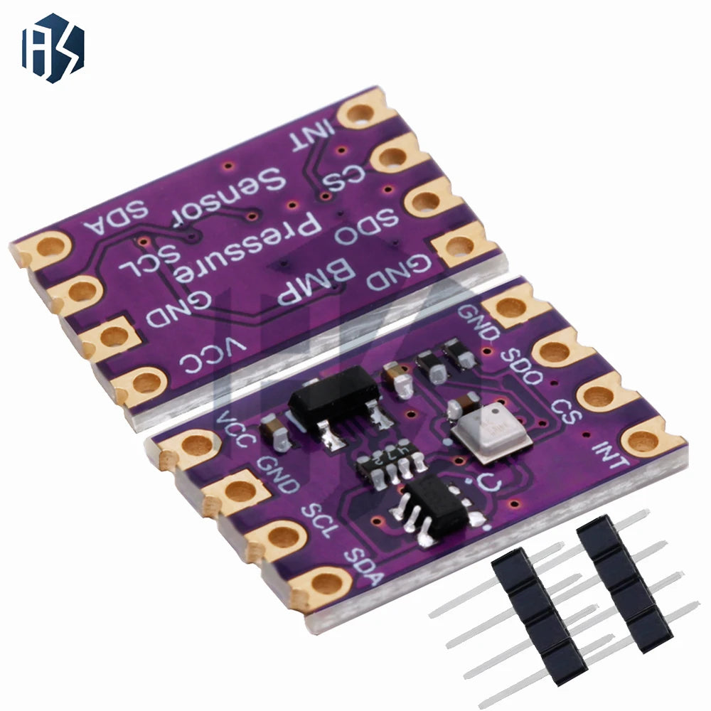 BMP580 High Precision Atmospheric Pressure and Temperature Sensor Module 2.0V-5.5V IIC SPI Compatible with BME280 BMP388 Zpaxo