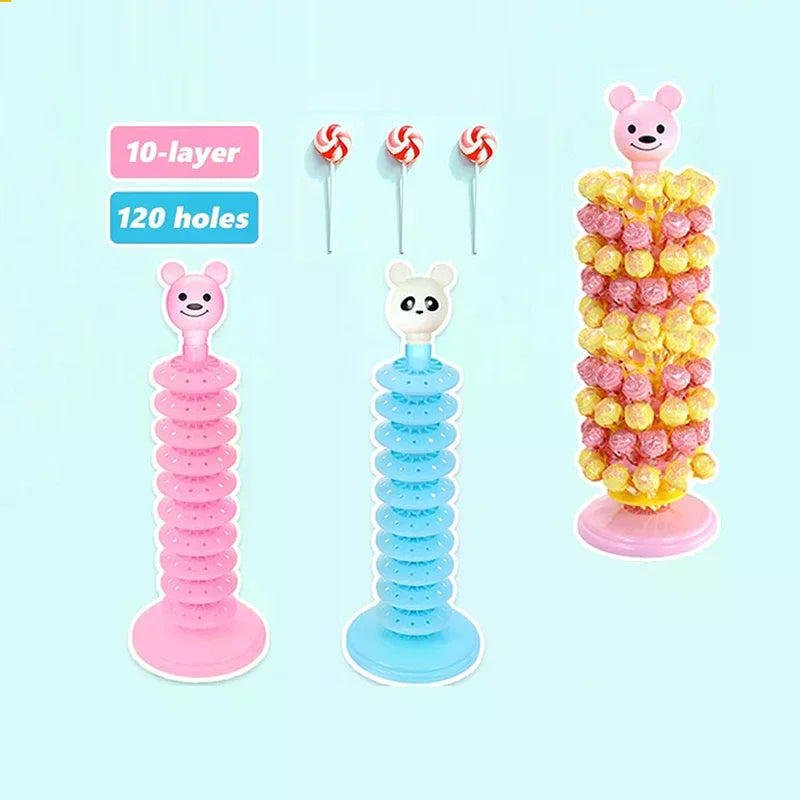 Rack Party Dessert Sucker Drying Bracket Base Stick Candy Holders Zpaxo