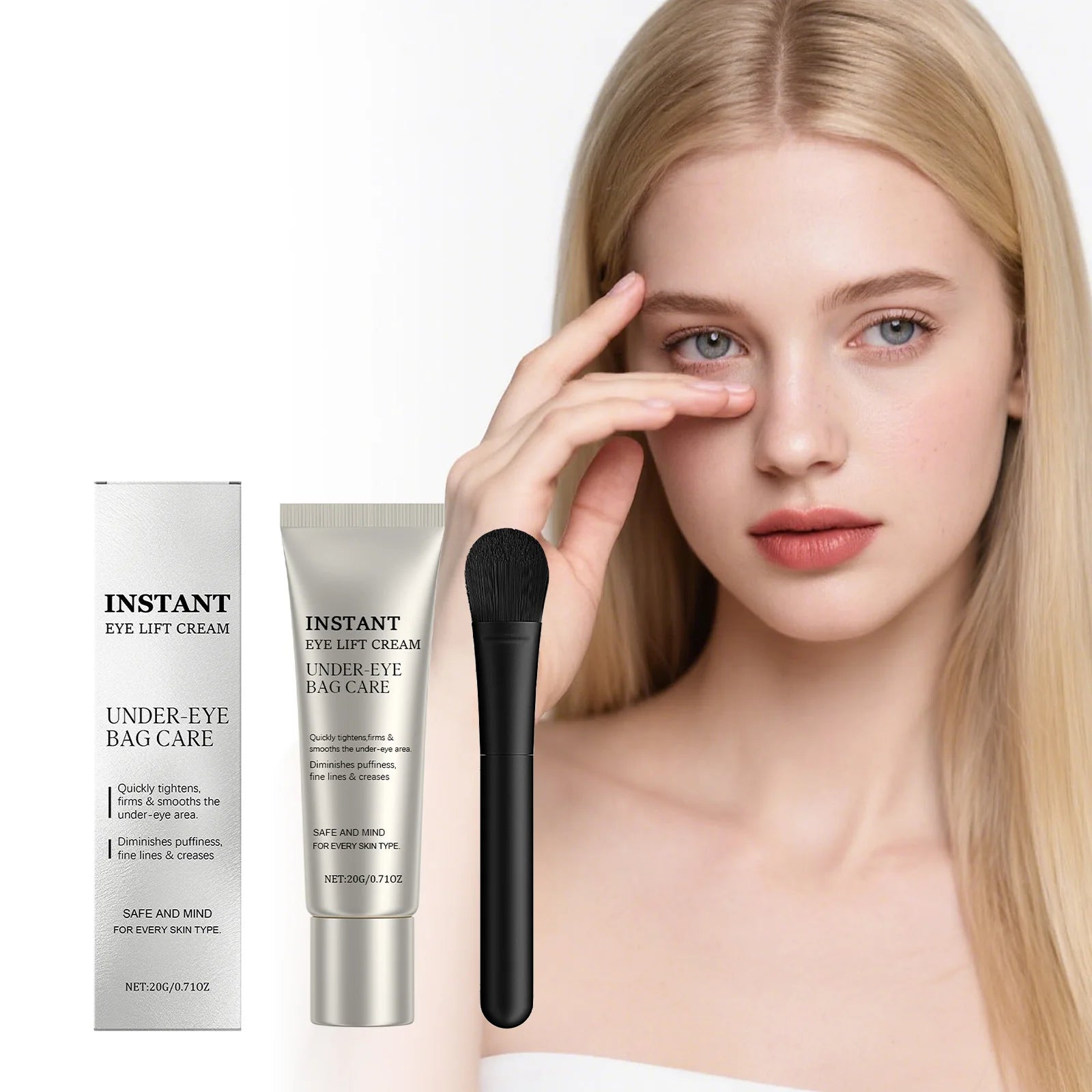 20g Eye Lift Cream Improve Eyelids Fine Lines Mild Moisturizing Reducing Anti-Aging Daily Tightening Nourishing Cream Skin Care Zpaxo
