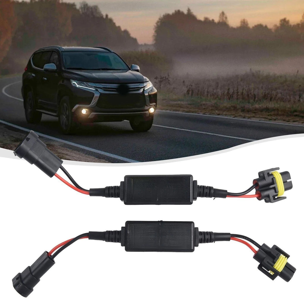 LED Canbus Wiring Decoder Adapter Car Headlights Error Anti Flicker