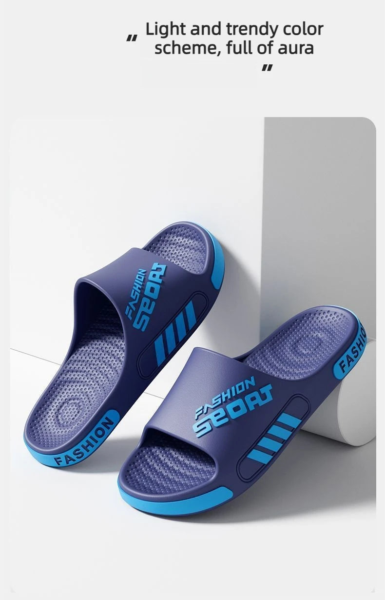 Thick Sole Anti-slip Sports Slides Men Summer EVA Sandals House