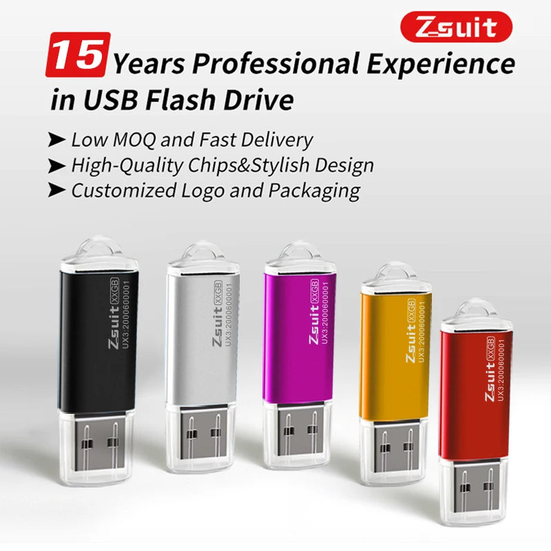 Zsuit Free Custom 10PCS USB Flash Drives 2GB Pen Drive 4GB 8GB 16GB Usb Pendrive Memory Stick Gifts 32GB 64GB Waterproof U Disk Zpaxo