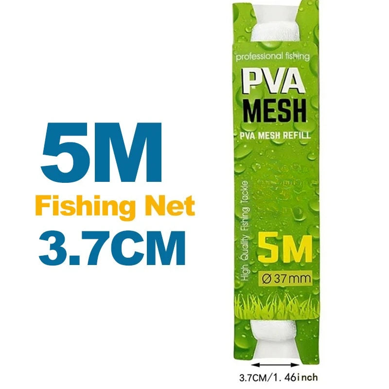 5M Water-Soluble Mesh Carp Fishing Feeder Nest 18–44MM