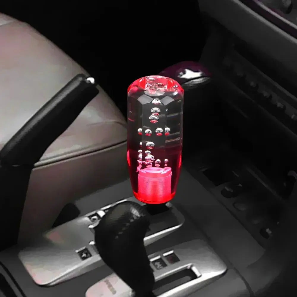 Transparent Bubble Gear Shift Knob Crystal Manual Shifter Head Zpaxo