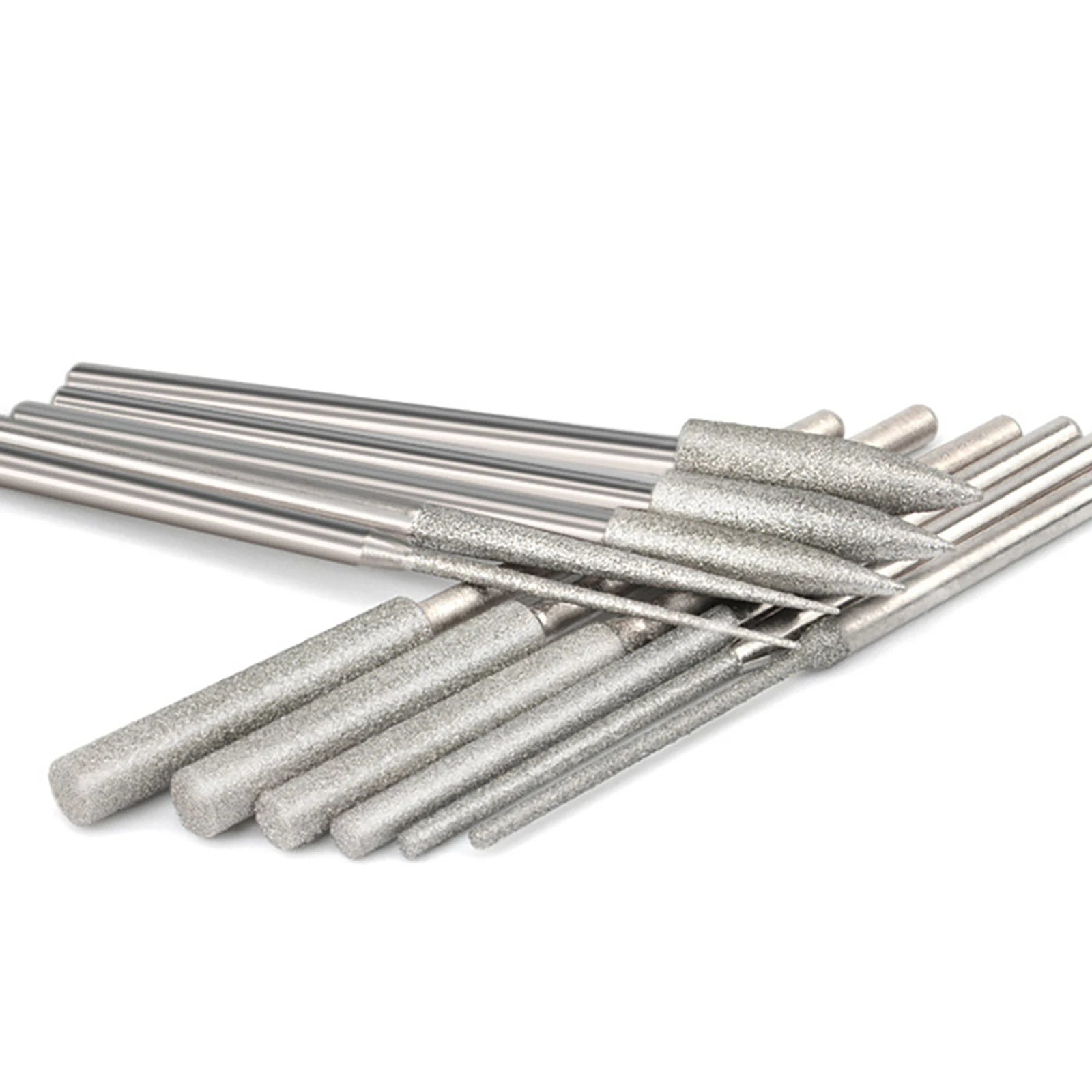 Diamond Grinding Burr Needle Point Engraving Carving Polishing Glass
