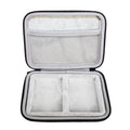 Double Slot Hard Travel Carry Case Storage Bag 2 Samsung T9 T7 Shield Zpaxo black