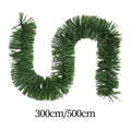 Artificial Christmas Greenery Garland – Mantel, Stairs & Fireplace Christmas Garland Zpaxo 500cm