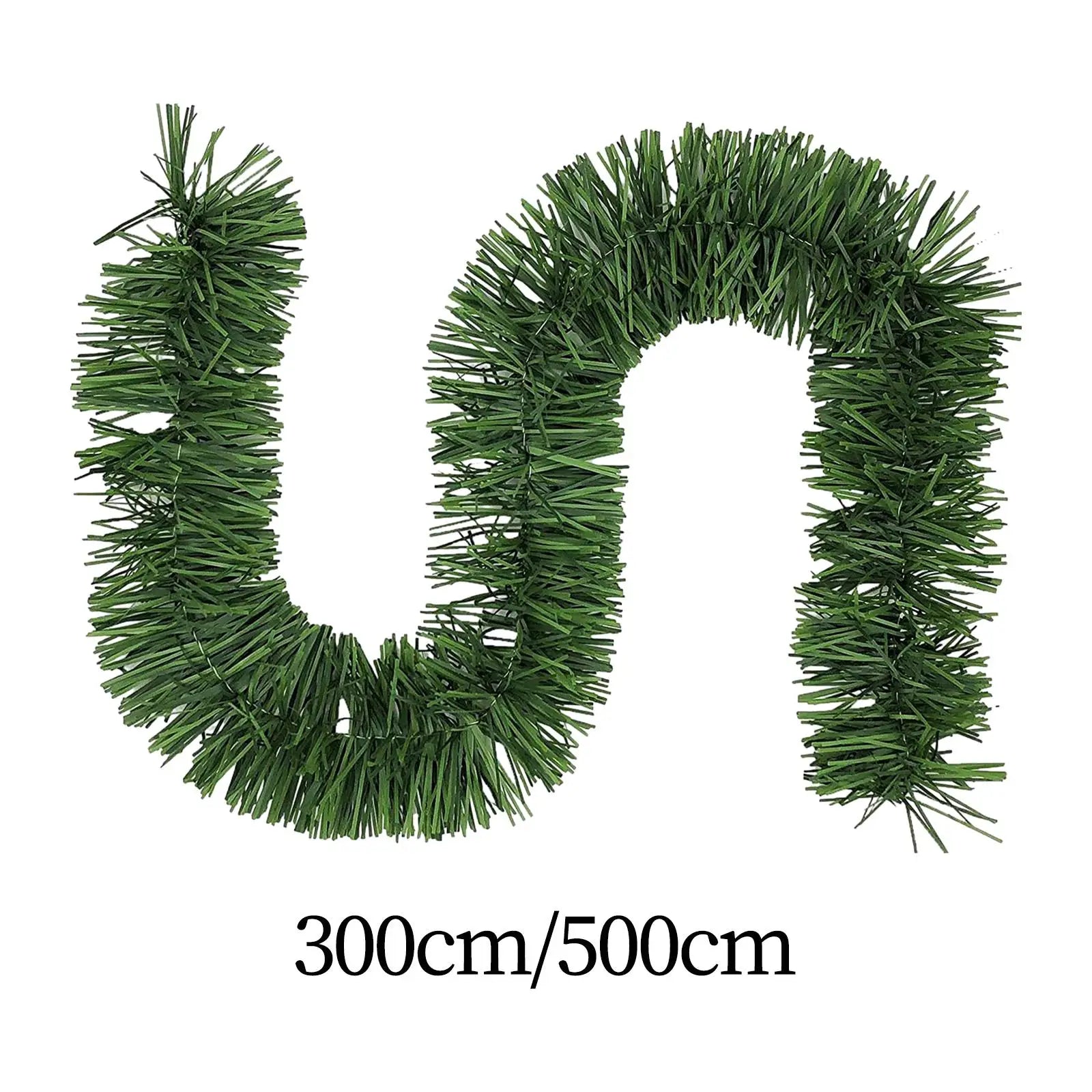 Artificial Christmas Greenery Garland – Mantel, Stairs & Fireplace Christmas Garland Zpaxo 500cm