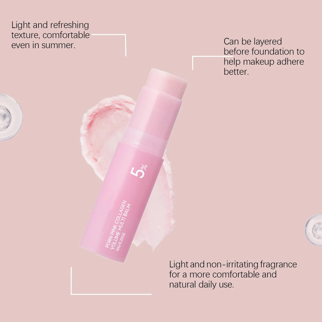 Collagen PDRN Multi Balm Stick – Hydrate, Firm & Brighten Skin Face Balm Stick Zpaxo