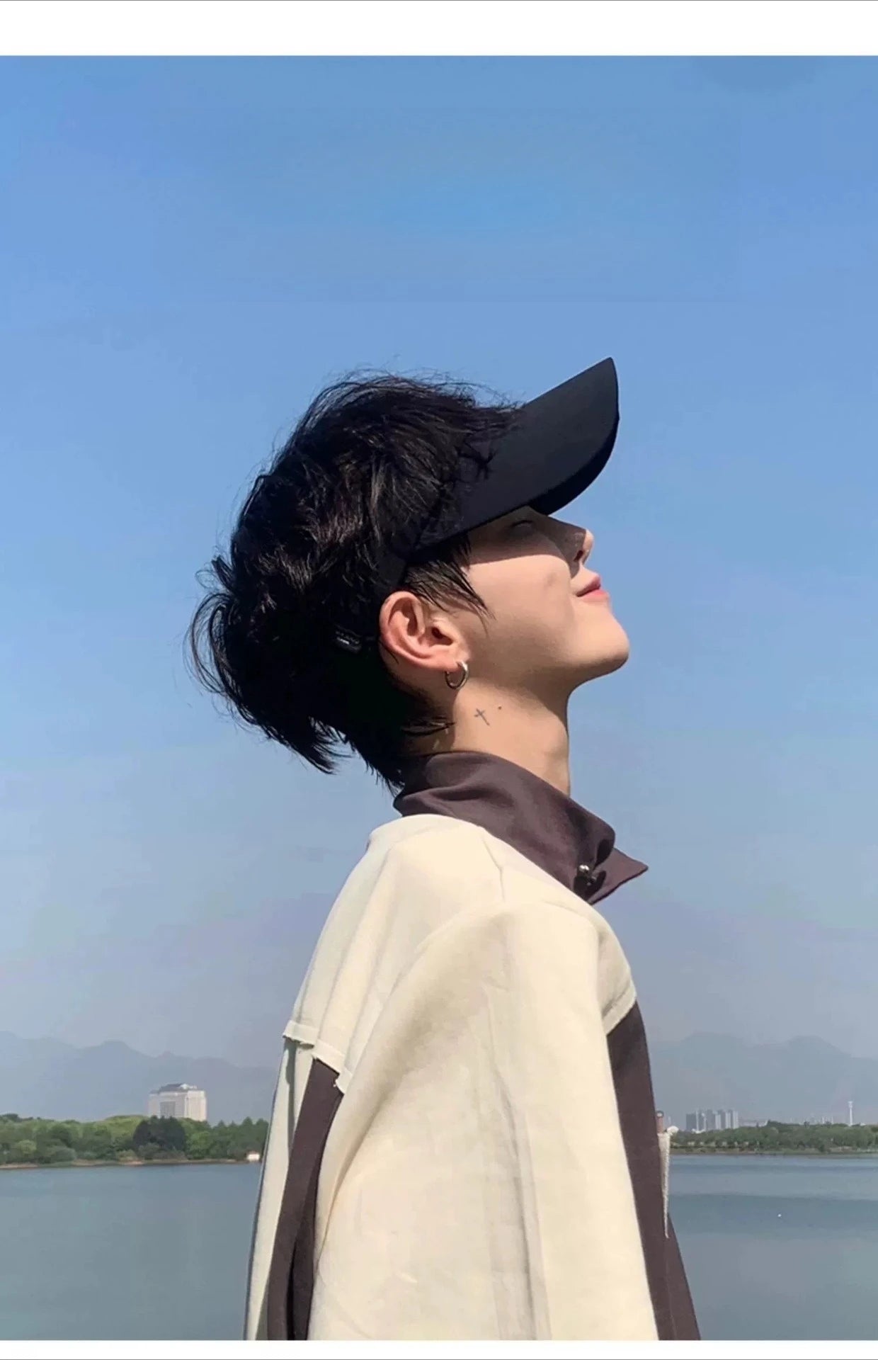 Hot selling large sunshade and sun protection hat for men essential outdoor large brim summer ice silk sun hat UV resistant Zpaxo