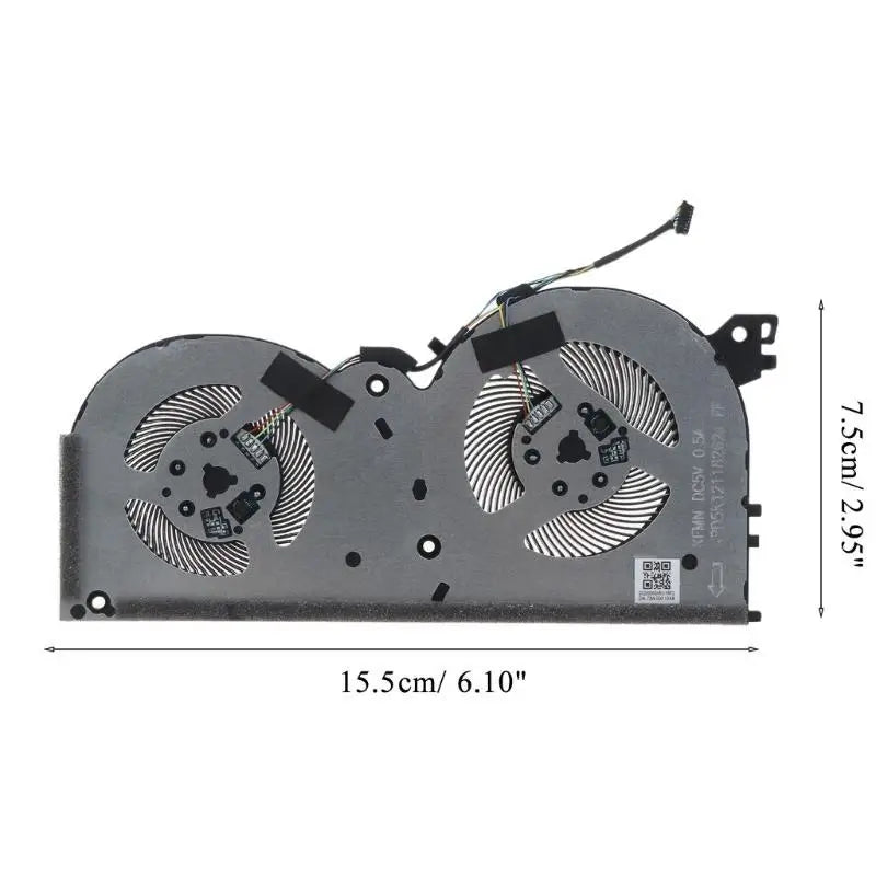 652F Computer CPU Cooling Fan Ideapad Gaming 3i 15 3-15ARH05 Zpaxo