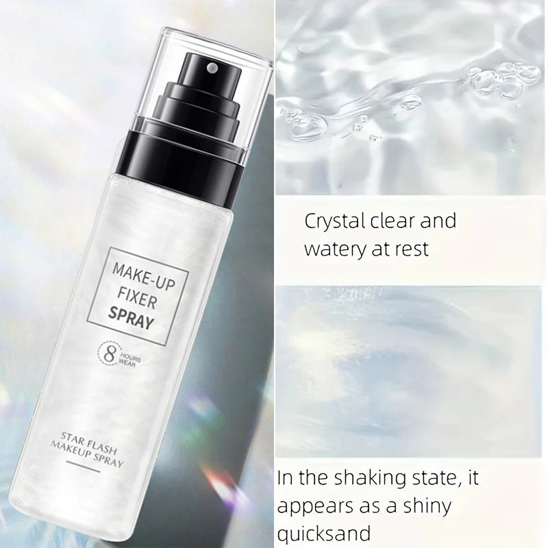 Quicksand Makeup Setting Spray 100ml,Oil Control Makeup Fixing Setting Spray with Lightweight for Flawless Matte Finish&Radiant Zpaxo