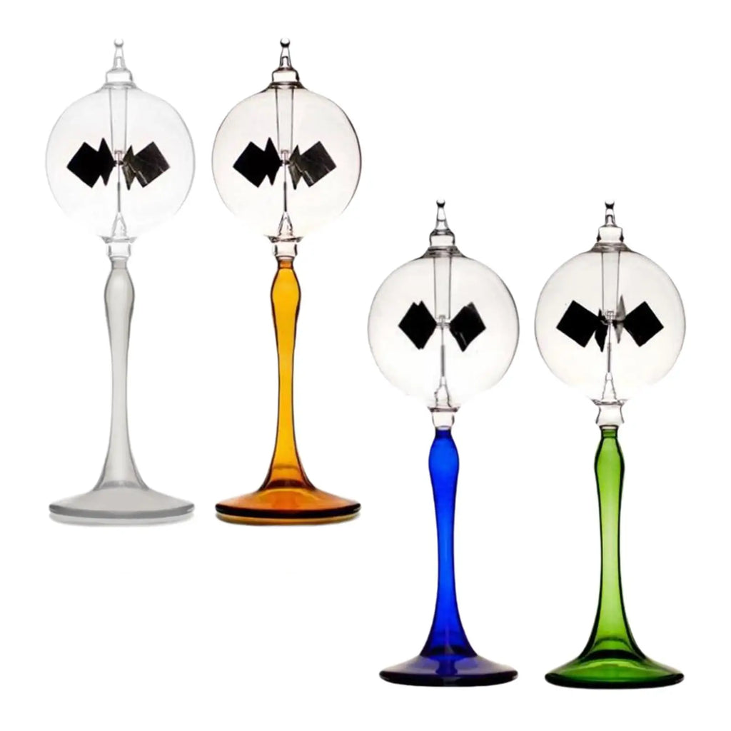 Solar Power Crookes Radiometer Windmill Glass Art Crafts Science Toy Zpaxo