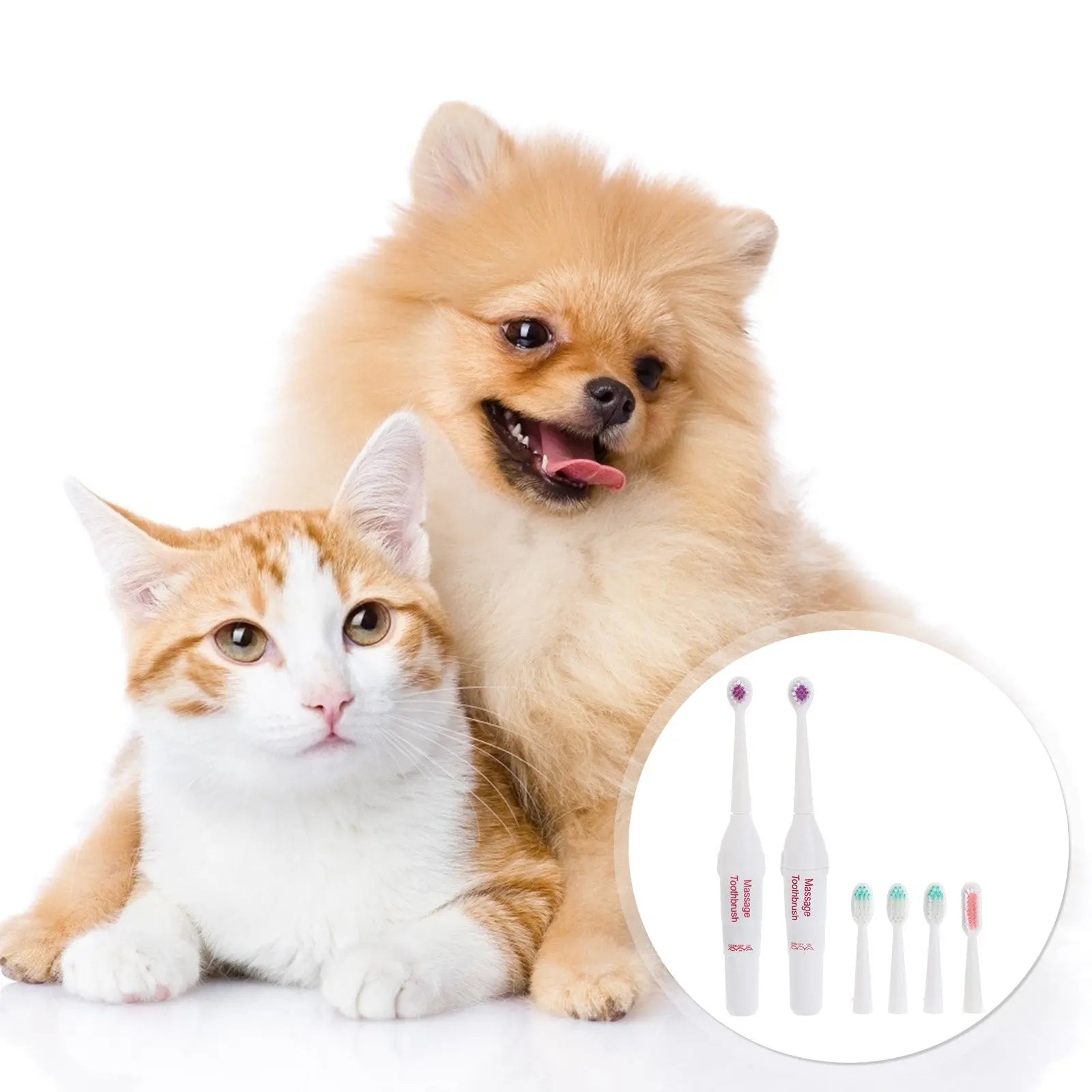 Electric Toothbrush Pets Lightweight Portable Waterproof Electrical