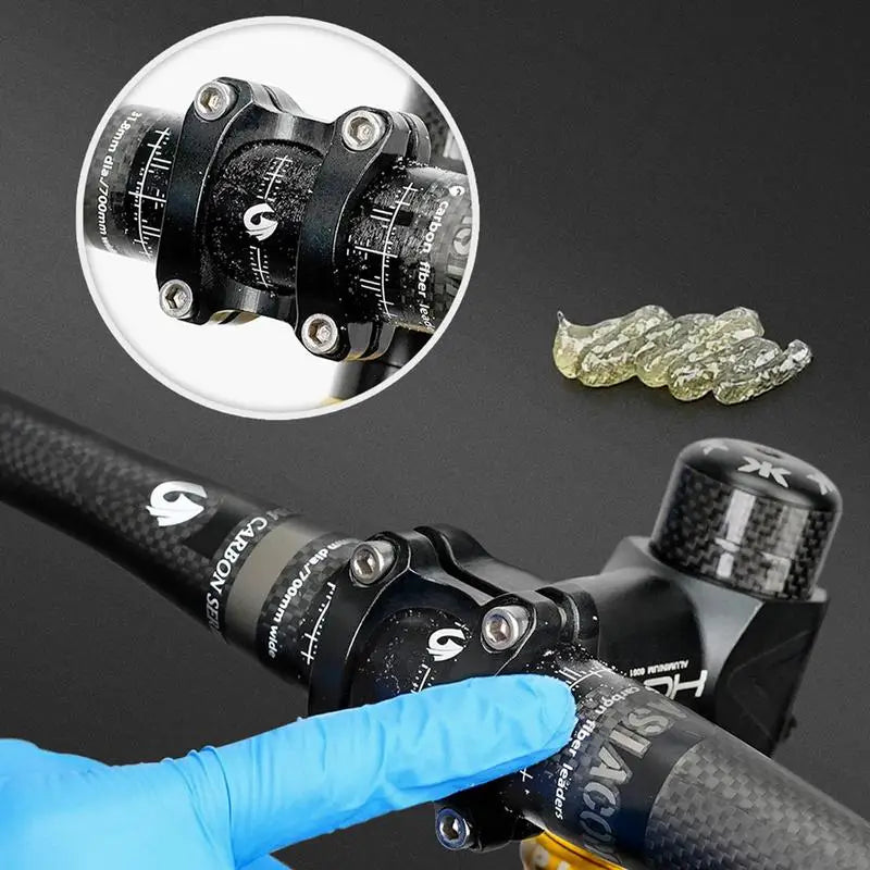 10g Carbon Fiber Anti Slip Agent for Seatpost Handlebar Frame Stem Carbon Fiber Surfaces Protection Bike Grease Anti-Slip Grease Zpaxo