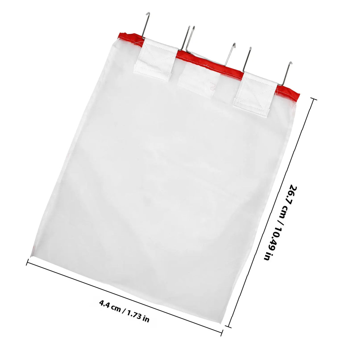 Honey Filter Bag Heavy-duty Nylon Straining Mesh Extraction Wine Zpaxo