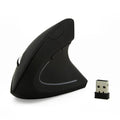 Dual-mode Vertical Mouse Bluetooth 5 0 Wireless Charging Capability Zpaxo Black