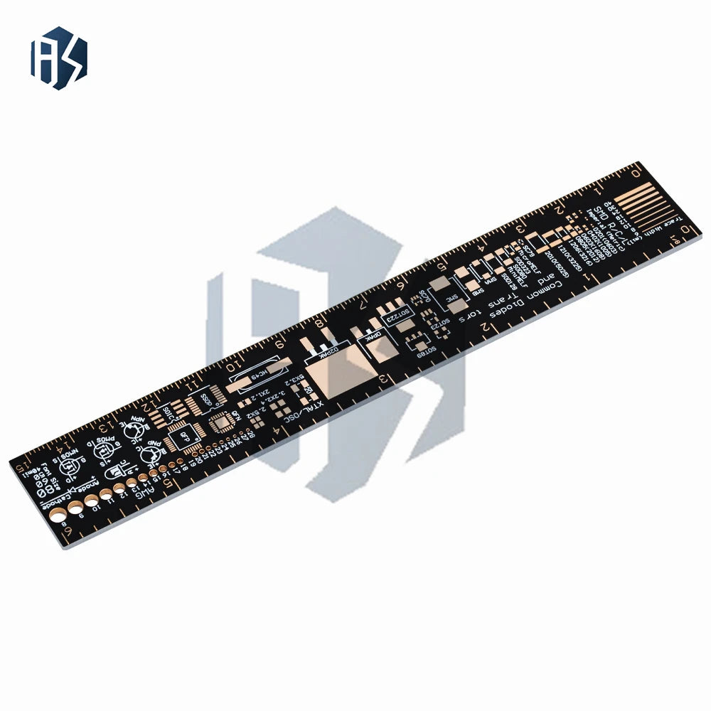 1‌~5PCS Multifunctional PCB Reference Ruler v2.6 – Integrated SMD Trace Width Guide for Electronic Engineers Zpaxo