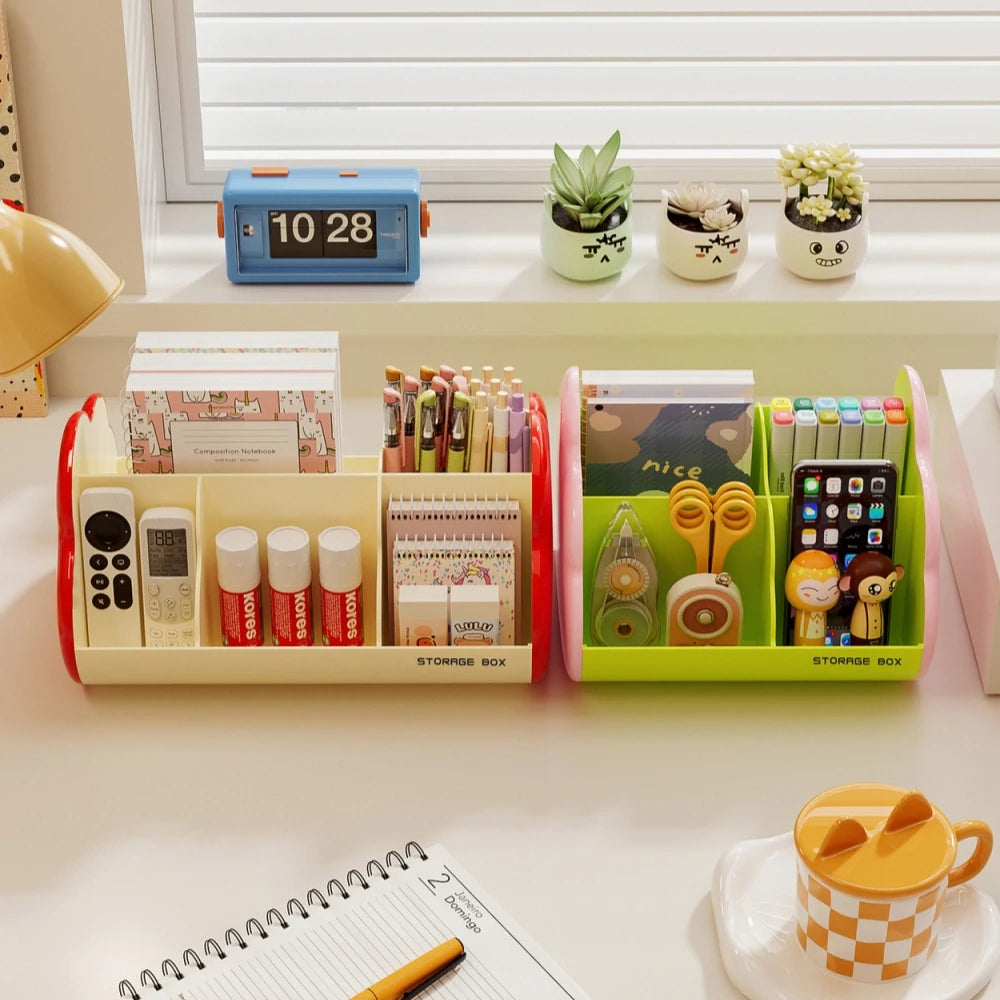 Cloud-Shaped Desk Organizer – Multi-Compartment Storage Box Desk Organizer Zpaxo