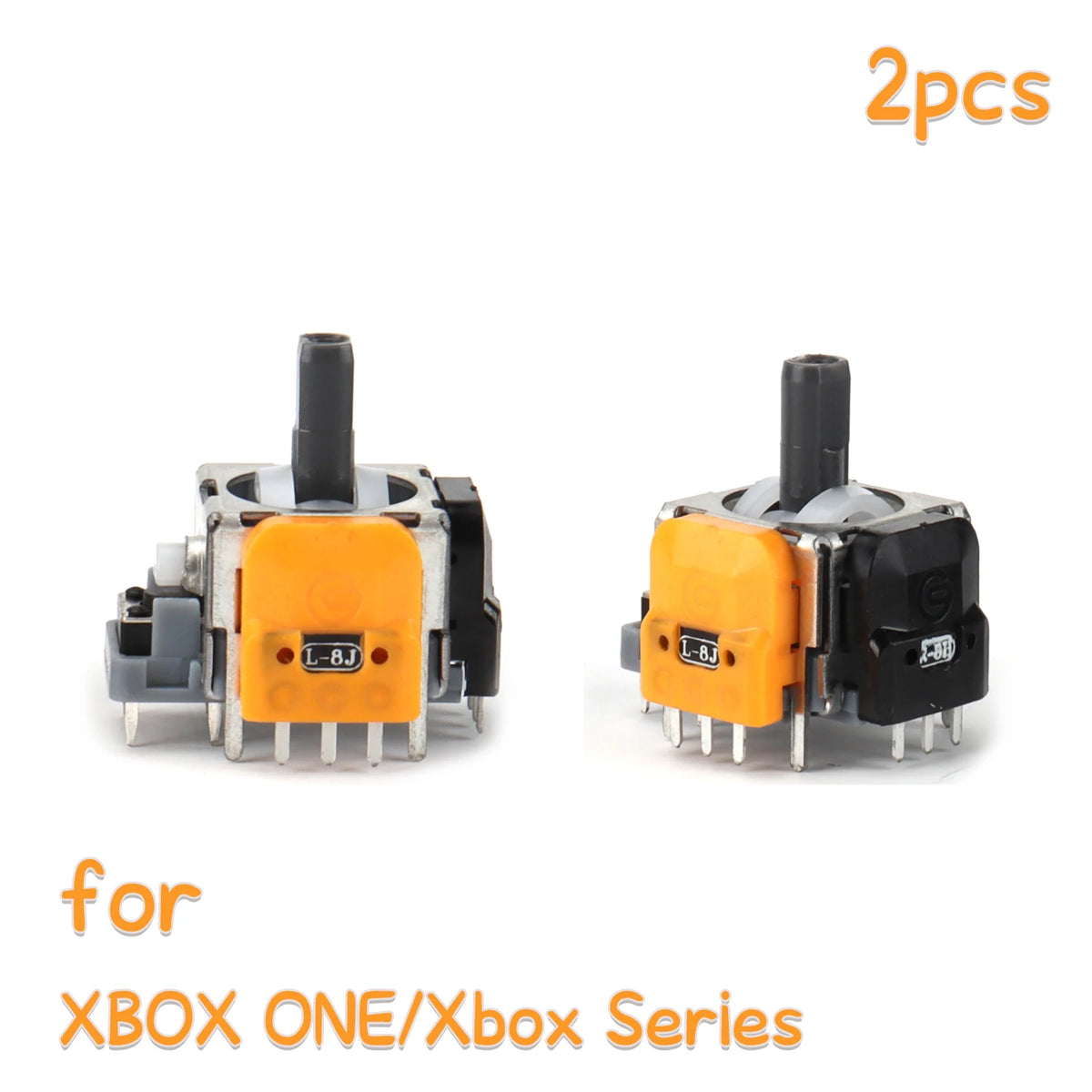 1 Pair Replacement Hall Effect Joystick 3D Analog PS5 PS4 Xbox One SX Zpaxo for XBOX ONE SX