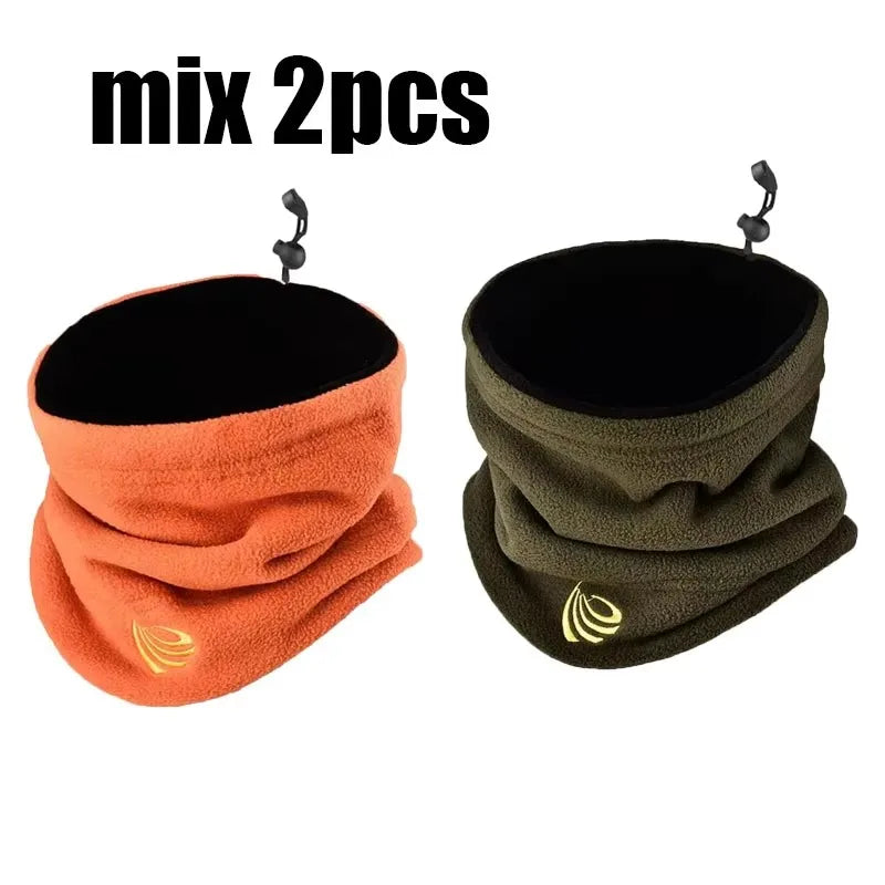 Fleece Neck Gaiter Ski Scarf & Half Face Mask 2/3 Pack