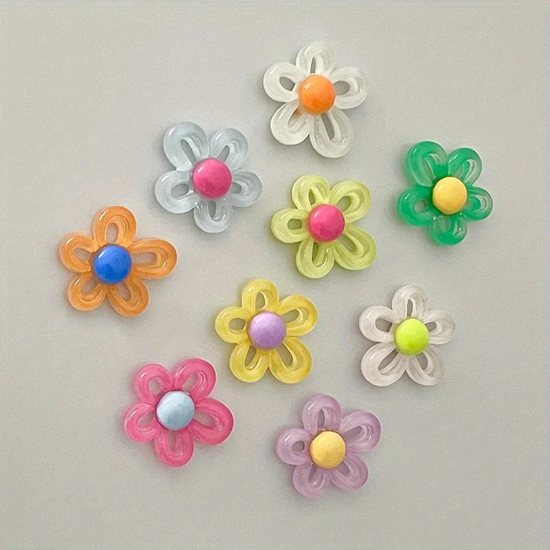 Cartoon Flower Decoration Refrigerator Magnet Suitable Kitchen Home