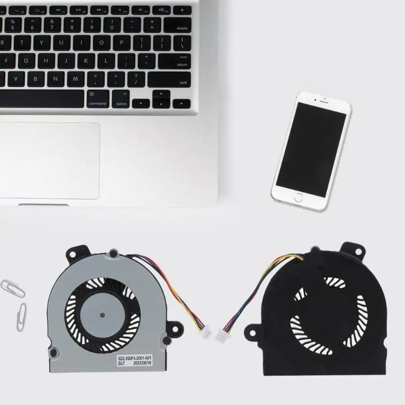 652F Laptop CPU Fan Radaitor DC12V Rog GL703 GL703GS GL703GM Cooling Zpaxo