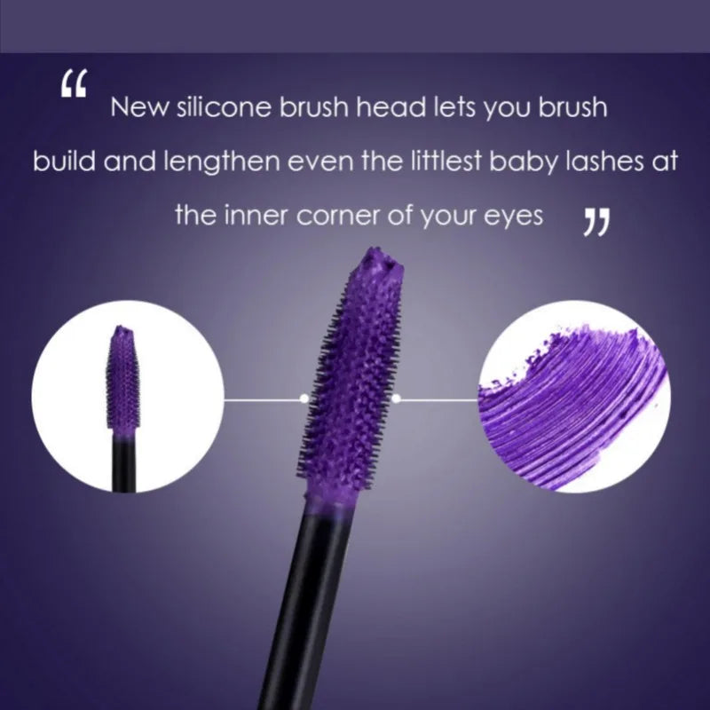 1PC 8D Silk Fiber Lash Mascara Waterproof Long-Lasting Smudge-Proof Eyelashes Makeup Zpaxo